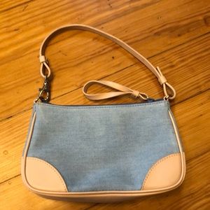 Q & A Denim Purse